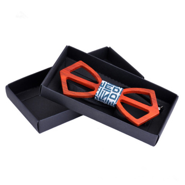 КТ бренд мода коробки изготовленного на заказ дешевые деревянные большие галстук галстуки мужчин